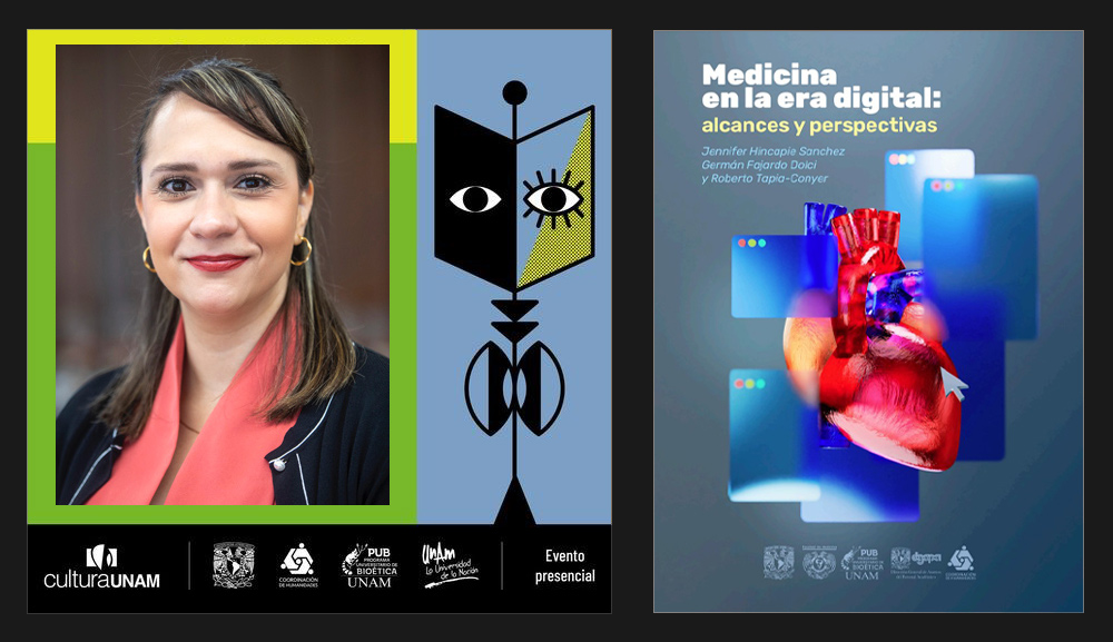 Dr. Jennifer Hincapié presents the book ''Medicine in the Digital Age: Scope and Perspectives''
