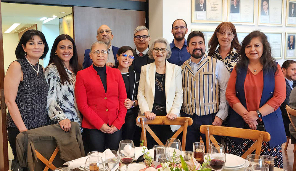 A través de una comida, agradecemos a la Dra. Oliva Sánchez García 