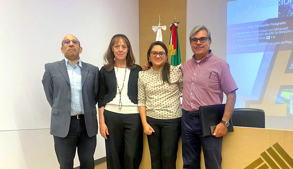 Alma Viridiana Quintero Flores presenta tesis de Maestría en Estadística