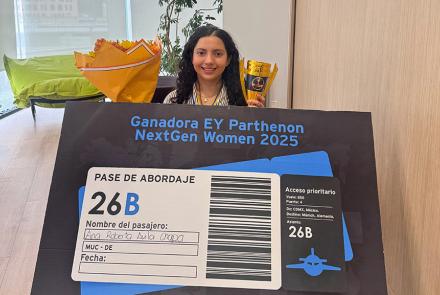 Ana Roberta Ávila gana la competencia local EY NextGen Women 2025