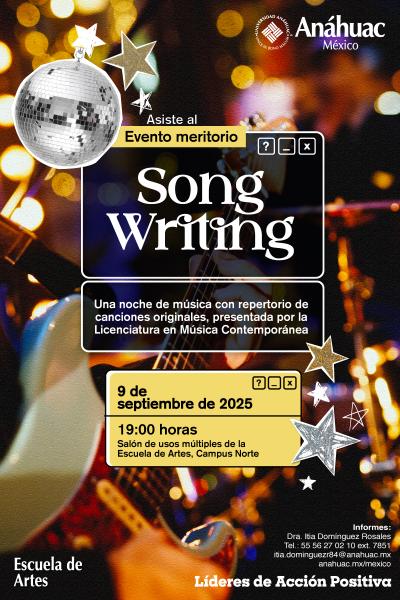 Song Writing Licenciatura en Música Contemporánea