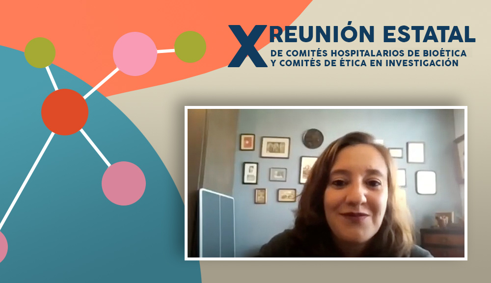 Lorea Sagasti aborda la importancia de la figura jurídica en los comités hospitalarios de bioética