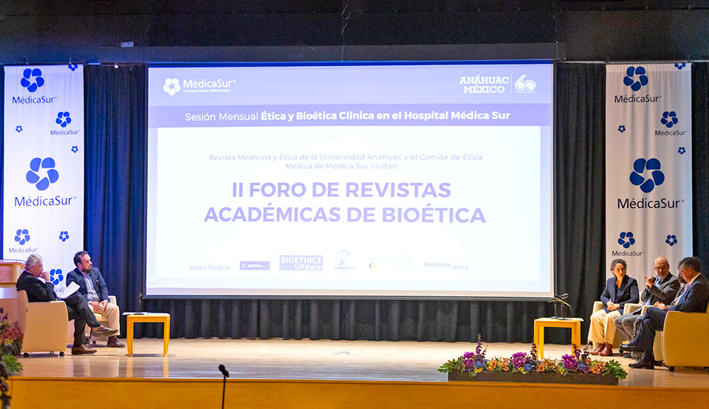 La Facultad de Bioética y Médica Sur celebran el II Foro de Revistas Académicas de Bioética
