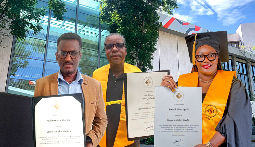 Celebramos logros globales: Graduados del Master in Global Bioethics