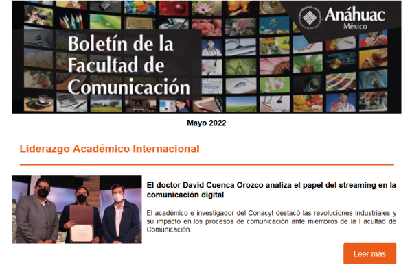 Boletín Mensual Mayo 2022