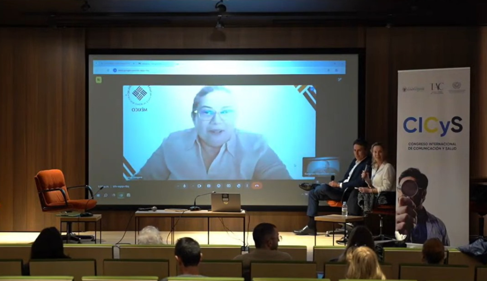 Dra. Genny Góngora participa en el IV Congreso Internacional de Comunicación y Salud