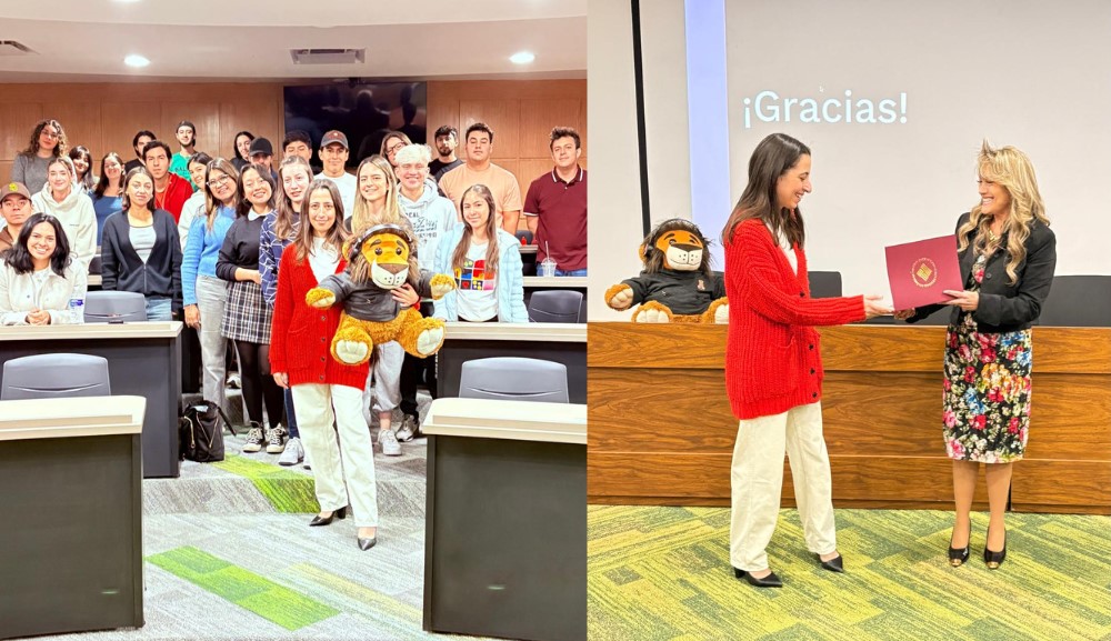 Amira Victoria Saim Hostos motiva a los futuros comunicadores para que se atrevan a transformar el contenido