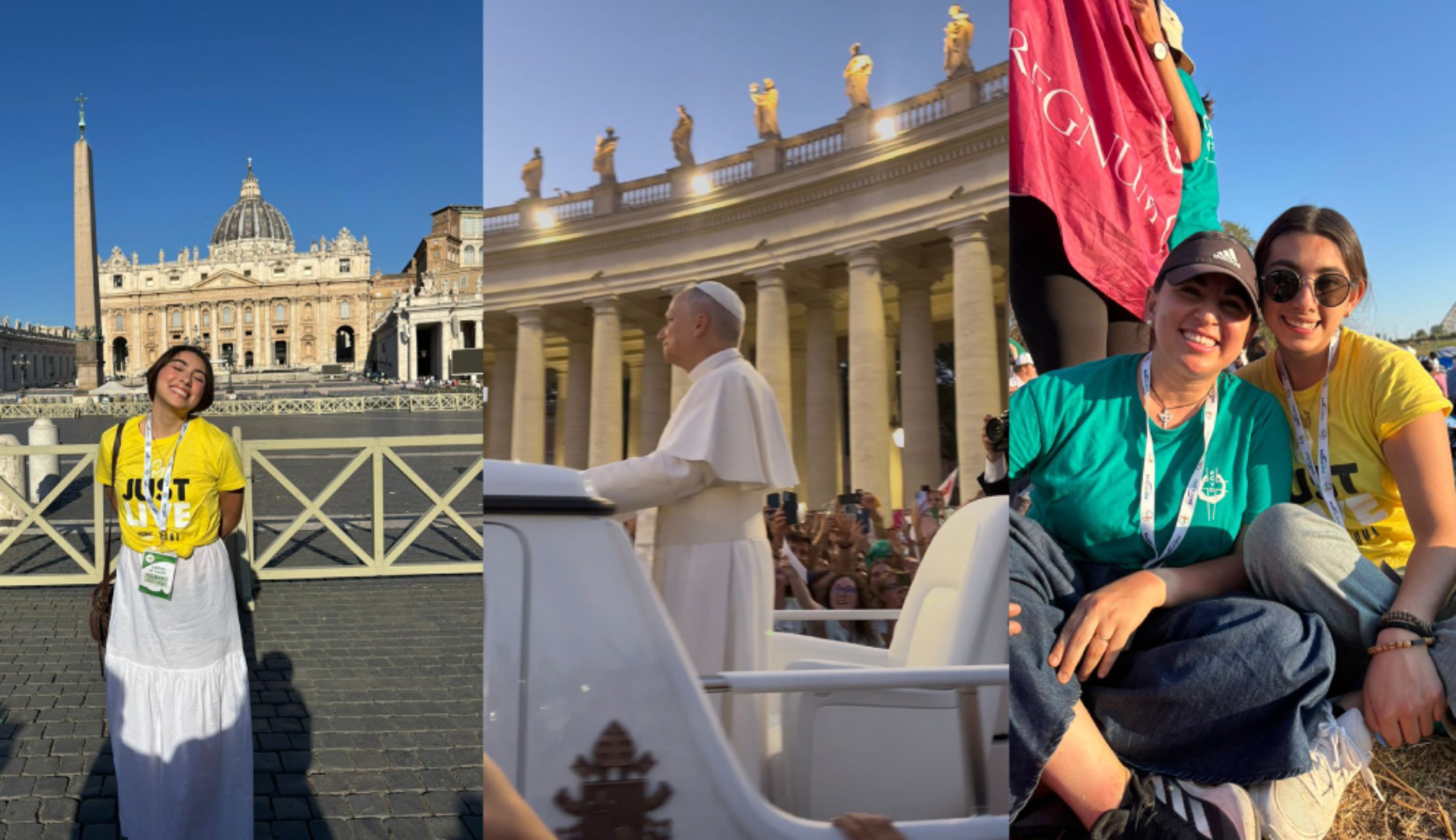 Alumna Anáhuac vive una experiencia espiritual única en el Jubileo de la Esperanza