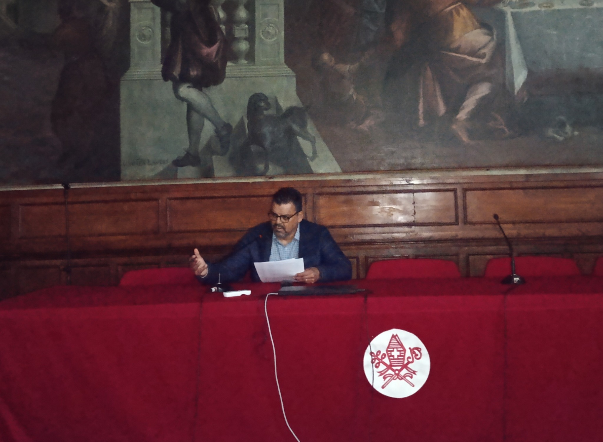 Ricardo Marcelino Rivas en Simposio Internacional en Venecia