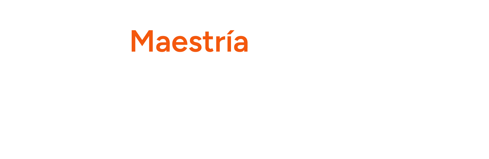 <span>Maestría en Dirección de Negocios Gastronómicos</span>