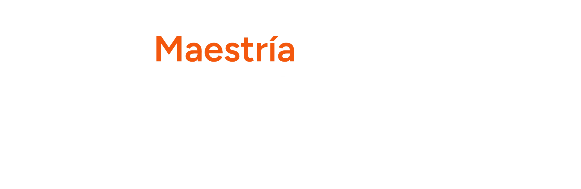 <span>Maestría en Responsabilidad Social e Innovación Estratégica</span>