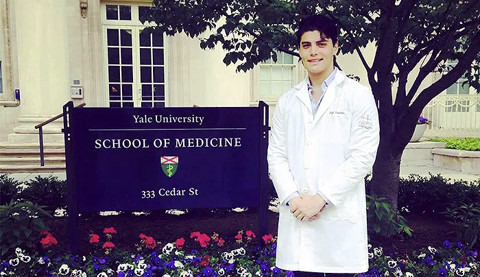 Alumno de ALPHA realiza rotación en la Universidad de Yale